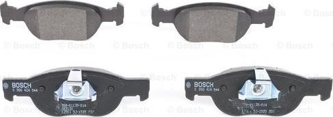 BOSCH 0 986 424 544 - Set placute frana,frana disc aaoparts.ro