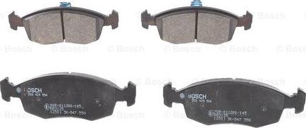 BOSCH 0 986 424 554 - Set placute frana,frana disc aaoparts.ro