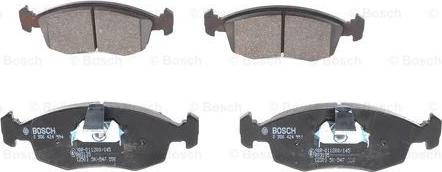 BOSCH 0 986 424 554 - Set placute frana,frana disc aaoparts.ro