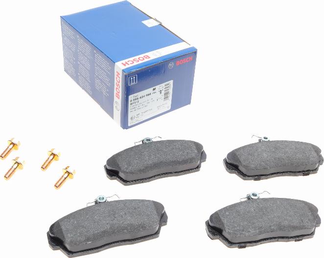 BOSCH 0 986 424 566 - Set placute frana,frana disc aaoparts.ro