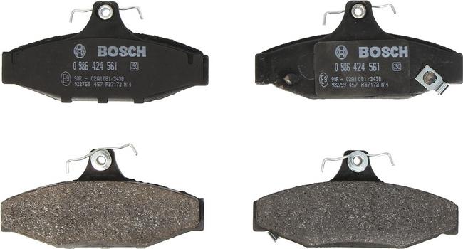 BOSCH 0 986 424 561 - Set placute frana,frana disc aaoparts.ro