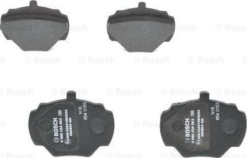 BOSCH 0 986 424 563 - Set placute frana,frana disc aaoparts.ro