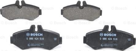 BOSCH 0 986 424 516 - Set placute frana,frana disc aaoparts.ro