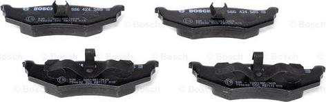 BOSCH 0 986 424 585 - Set placute frana,frana disc aaoparts.ro