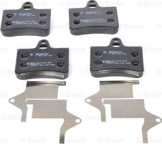 BOSCH 0 986 424 580 - Set placute frana,frana disc aaoparts.ro