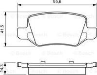 BOSCH 0 986 424 522 - Set placute frana,frana disc aaoparts.ro