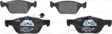 BOSCH 0 986 424 578 - Set placute frana,frana disc aaoparts.ro