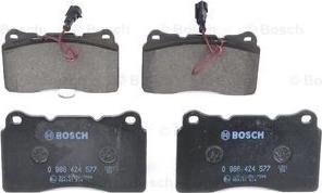 BOSCH 0 986 424 577 - Set placute frana,frana disc aaoparts.ro