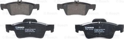 BOSCH 0 986 424 699 - Set placute frana,frana disc aaoparts.ro