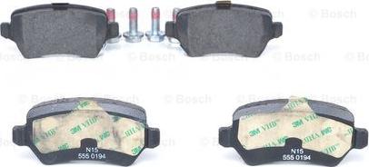 BOSCH 0 986 424 646 - Set placute frana,frana disc aaoparts.ro