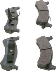 BOSCH 0 986 424 655 - Set placute frana,frana disc aaoparts.ro