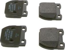 BOSCH 0 986 424 606 - Set placute frana,frana disc aaoparts.ro