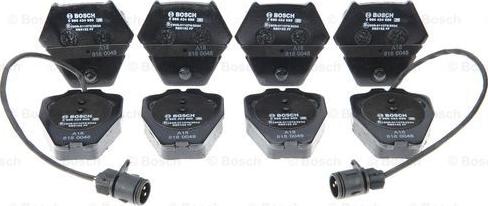 BOSCH 0 986 424 689 - Set placute frana,frana disc aaoparts.ro