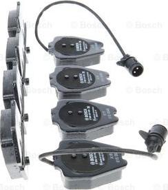 BOSCH 0 986 424 689 - Set placute frana,frana disc aaoparts.ro