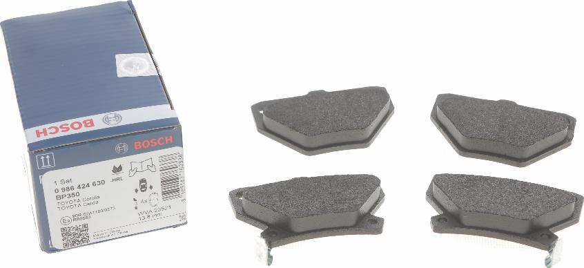 BOSCH 0 986 424 630 - Set placute frana,frana disc aaoparts.ro