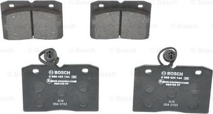 BOSCH 0986424144 - Set placute frana,frana disc aaoparts.ro