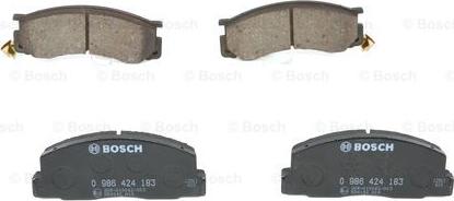 BOSCH 0 986 424 183 - Set placute frana,frana disc aaoparts.ro