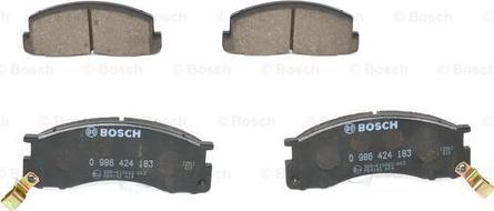 BOSCH 0 986 424 183 - Set placute frana,frana disc aaoparts.ro