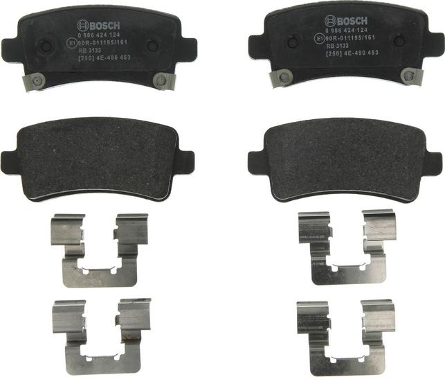 BOSCH 0 986 424 124 - Set placute frana,frana disc aaoparts.ro