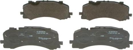 BOSCH 0 986 424 850 - Set placute frana,frana disc aaoparts.ro