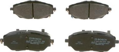 BOSCH 0 986 424 865 - Set placute frana,frana disc aaoparts.ro