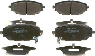 BOSCH 0 986 424 865 - Set placute frana,frana disc aaoparts.ro