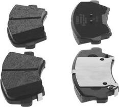 BOSCH 0 986 424 863 - Set placute frana,frana disc aaoparts.ro