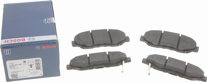 BOSCH 0 986 424 809 - Set placute frana,frana disc aaoparts.ro