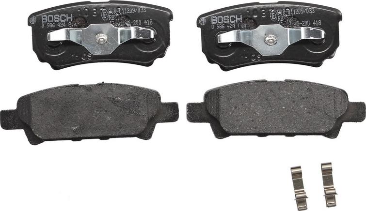 BOSCH 0 986 424 814 - Set placute frana,frana disc aaoparts.ro