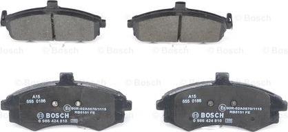 BOSCH 0 986 424 810 - Set placute frana,frana disc aaoparts.ro