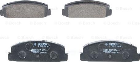 BOSCH 0 986 424 817 - Set placute frana,frana disc aaoparts.ro