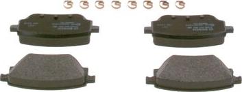 BOSCH 0 986 424 889 - Set placute frana,frana disc aaoparts.ro