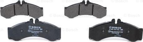 BOSCH 0 986 424 832 - Set placute frana,frana disc aaoparts.ro