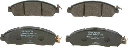 BOSCH 0 986 424 837 - Set placute frana,frana disc aaoparts.ro