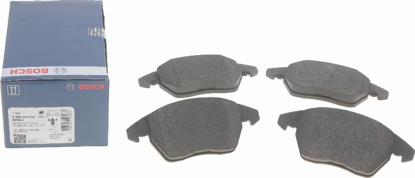 BOSCH 0 986 424 825 - Set placute frana,frana disc aaoparts.ro