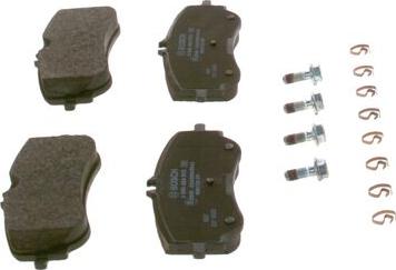 BOSCH 0 986 424 875 - Set placute frana,frana disc aaoparts.ro