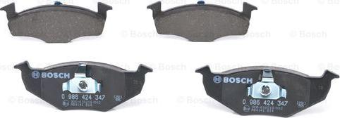 BOSCH 0 986 424 347 - Set placute frana,frana disc aaoparts.ro