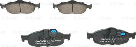 BOSCH 0 986 424 359 - Set placute frana,frana disc aaoparts.ro