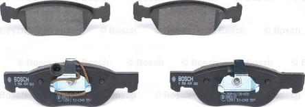 BOSCH 0986424362 - Set placute frana,frana disc aaoparts.ro