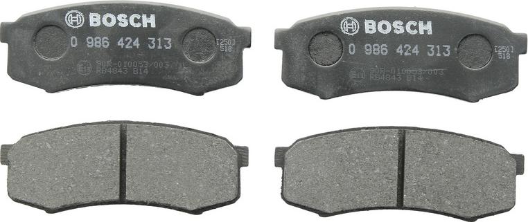 BOSCH 0 986 424 313 - Set placute frana,frana disc aaoparts.ro