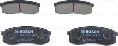 BOSCH 0 986 424 313 - Set placute frana,frana disc aaoparts.ro