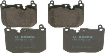 BOSCH 0 986 424 331 - Set placute frana,frana disc aaoparts.ro