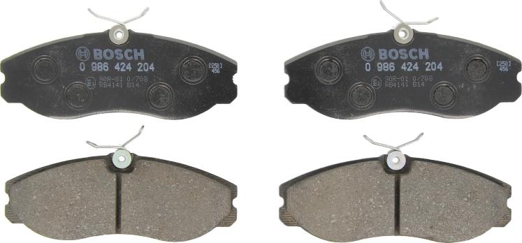 BOSCH 0 986 424 204 - Set placute frana,frana disc aaoparts.ro