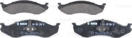 BOSCH 0 986 424 284 - Set placute frana,frana disc aaoparts.ro