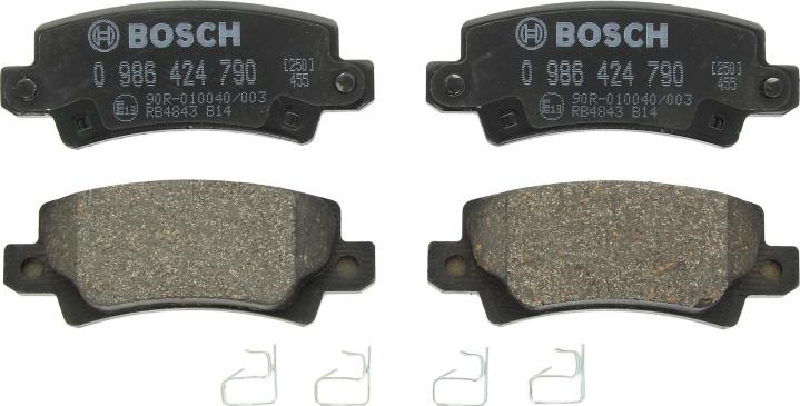 BOSCH 0 986 424 790 - Set placute frana,frana disc aaoparts.ro