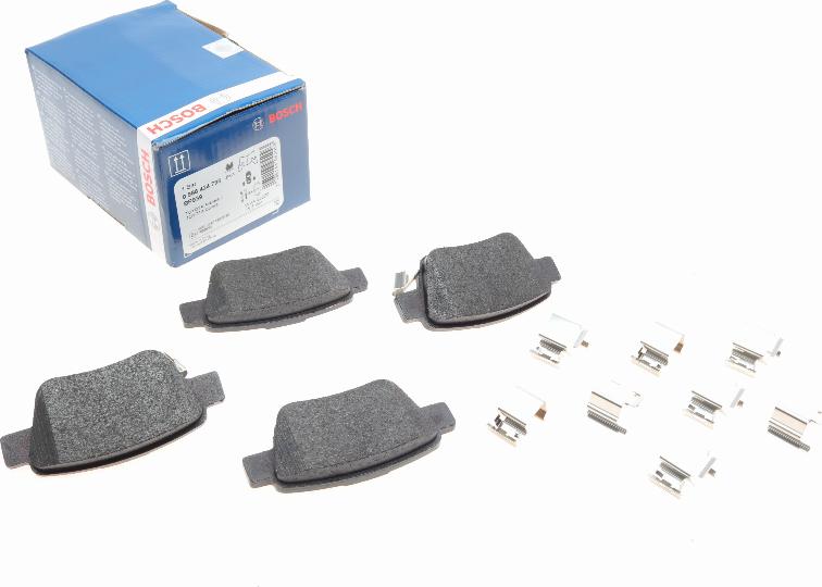 BOSCH 0 986 424 798 - Set placute frana,frana disc aaoparts.ro