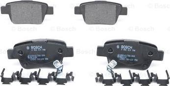 BOSCH 0 986 424 798 - Set placute frana,frana disc aaoparts.ro