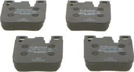 BOSCH 0 986 424 755 - Set placute frana,frana disc aaoparts.ro