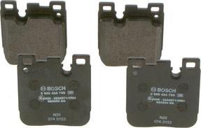 BOSCH 0 986 424 755 - Set placute frana,frana disc aaoparts.ro