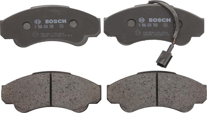 BOSCH 0 986 424 769 - Set placute frana,frana disc aaoparts.ro